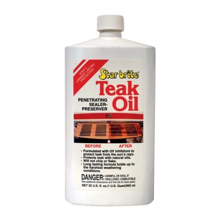 teak oil white